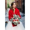 ELLE Belgique red and white wedding - モデル - 