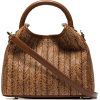 ELLEME Baozi raffia and leather tote ba - Hand bag - 