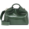ELLEME, croc-effect shoulder bag - Torbe s kopčom - 