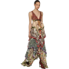 EMBELLISHED PRINTED SILK CHIFFON GOWN - sukienki - 