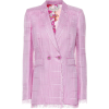 EMILIO PUCCI Glen plaid blazer with frin - Suits - $3,185.00 