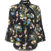 ERDEM Aran floral-printed silk blouse - Long sleeves shirts - 