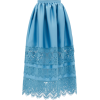 ERDEM Jennifer guipure lace-trimmed midi - Skirts - 