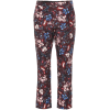 ERDEM Printed wool-blend pants - Capri hlače - 