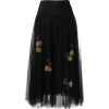 ERMANNO SCERVINO Floral tulle skirt - Skirts - 