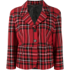 ERMANNO SCERVINO cropped plaid jacket - Jacket - coats - 
