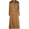ERMANNO SCERVINO fur-collar trenchcoat - Куртки и пальто - 