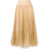 ERMANNO SCERVINO pleated lace skirt - Faldas - 