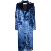 ESTEBAN CORTAZAR tailored crushed velvet - Куртки и пальто - 