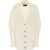 ETRO Cable-knit wool-blend cardigan - Кофты - 