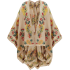 ETRO  Floral-embroidery woven cape - Cardigan - 