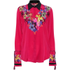 ETRO Floral printed silk blouse - Рубашки - длинные - 