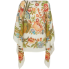 ETRO Floral silk poncho - Grembiule - 