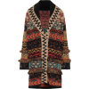 ETRO Oversized wool-blend cardigan - Кофты - 