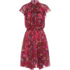 ETRO Paisley-printed silk crêpe dress - sukienki - 