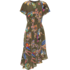 ETRO Paisley-printed silk dress - sukienki - 