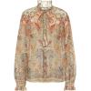 ETRO Printed cotton and silk blouse - Hemden - lang - 