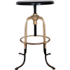 Early 1900s Adjustable Industrial Stool - Мебель - 