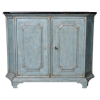 Early 20th C Blue Painted French Cupboar - Furniture - 