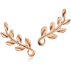 Earrings  Olive Leaf Climber Earrings - 耳环 - 