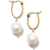 Earrings Organic Pearl - Uhani - 