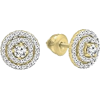 Earrings White Diamond - Uhani - $217.00  ~ 186.38€