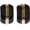 Earrings black - Naušnice - 