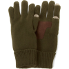 Echo Design Men's Cashmere Echo Touch Glove with Palm Patch Olive - 手套 - $39.00  ~ ¥261.31