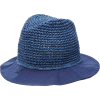 Echo Design Women's Crochet Beach Hat Denim - Hat - $40.60  ~ £30.86