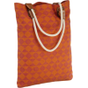 Echo Design Women's Diamond Woven Beach Bag Hot Viola/tangerine - Torbe - $98.00  ~ 84.17€