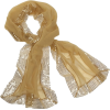 Echo Evening Wrap w/ Sequins Gold - Scarf - $45.60 