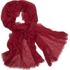 Echo Polka Dot Wrap Laquer Red - Scarf - $39.90 