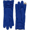 Echo Touch Ruched Gloves Blue Ultra - Gloves - $19.99 