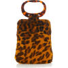 Edie Parker Leopard-Print Calf Hair Box - Torebki - 