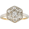 Edwardian Hexagonal Shaped ring c1910 - Rings - 