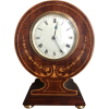 Edwardian Mahogany mantel clock c1905 - Objectos - 