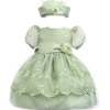 Elegant Baby Girl Sage Green Dress & Hat. Available in 12,18,24,36 Months - Vestiti - $30.90  ~ 26.54€
