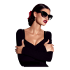 Elegant lady with sunglasses - Personas - 