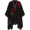 Elie Saab Embroidered Cashmere Cape - Jaquetas e casacos - 