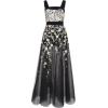 Elie Saab Floral Embroidered Gown - ワンピース・ドレス - 