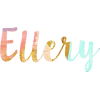 Ellery - イラスト用文字 - 