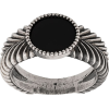 Emanuele Bicocchi textured ring - 戒指 - £155.00  ~ ¥1,366.50