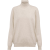 Embellished cashmere turtleneck - Long sleeves t-shirts - 