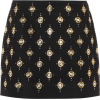 Embellished denim miniskirt - Saias - 