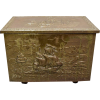 Embossed Brass Box, 1920s French - Items - 