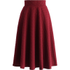 Embossed Gingham skirt chicwish - Skirts - 