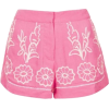 Embriodered Shorts - pantaloncini - 