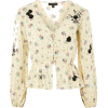 Embroidered Floral Blouse - Long sleeves shirts - 