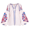 Embroidered Blouse - Long sleeves shirts - 