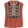 Embroidered Blouse - Shirts - 